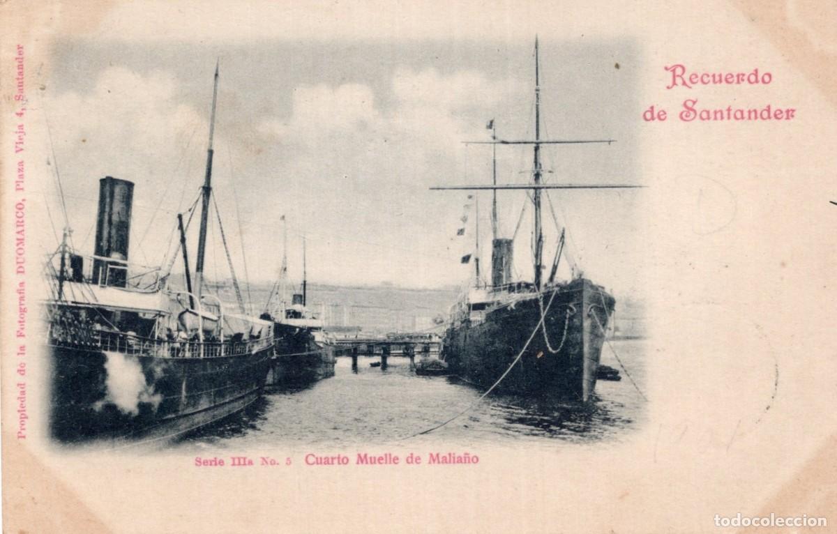 Postales: RECUERDO DE SANTANDER. VER REVERSO - Foto 1