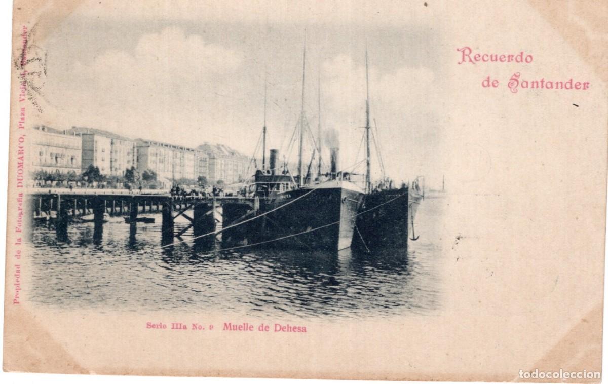 Postales: RECUERDO DE SANTANDER. VER REVERSO - Foto 1