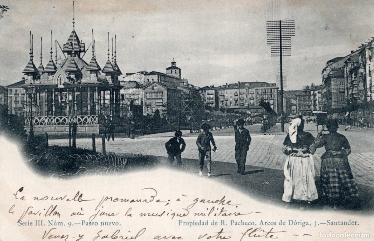 Postales: SANTANDER. 9 PASEO NUEVO - Foto 1