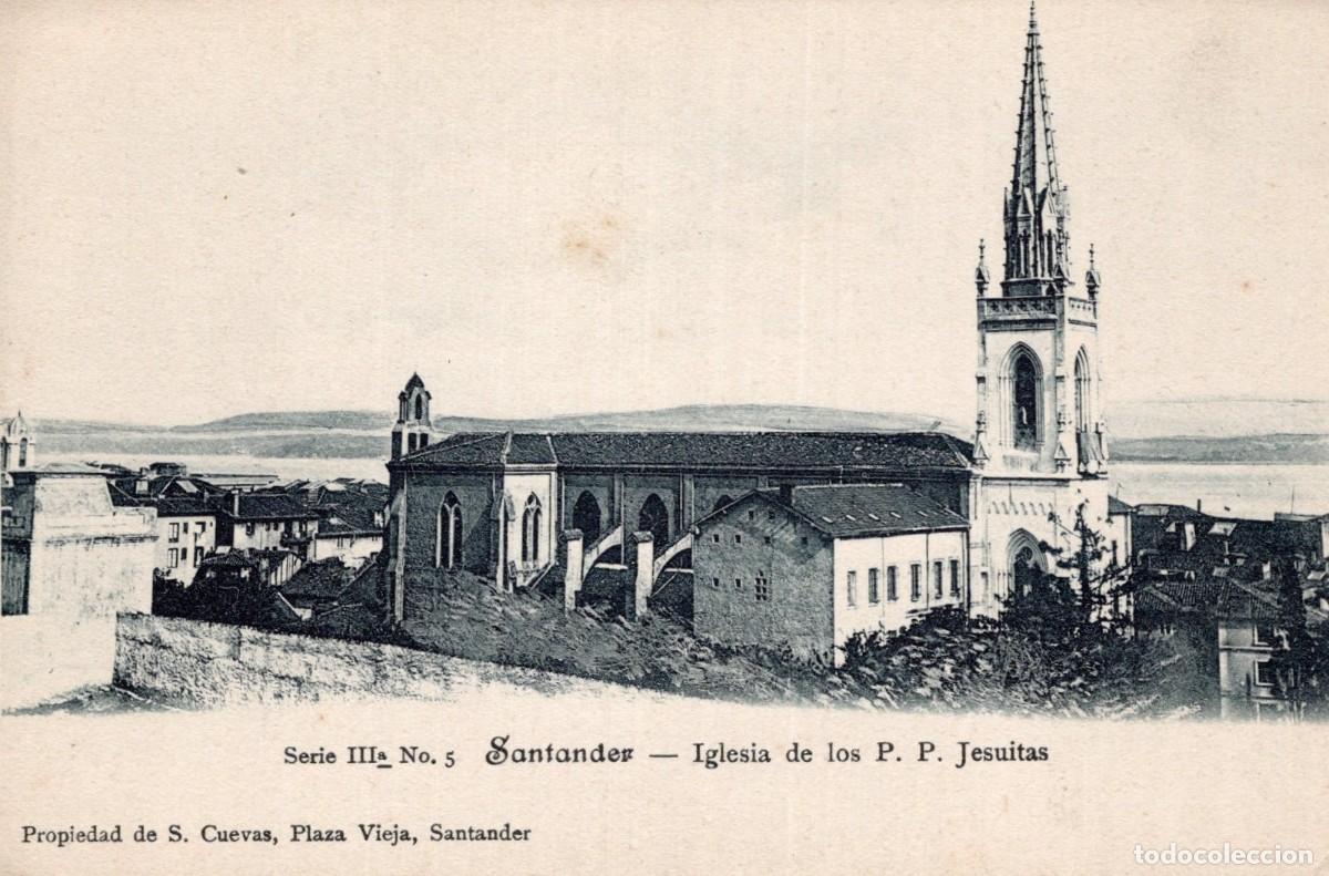 Postales: SANTANDER. IGLESIA JESUITAS - Foto 1