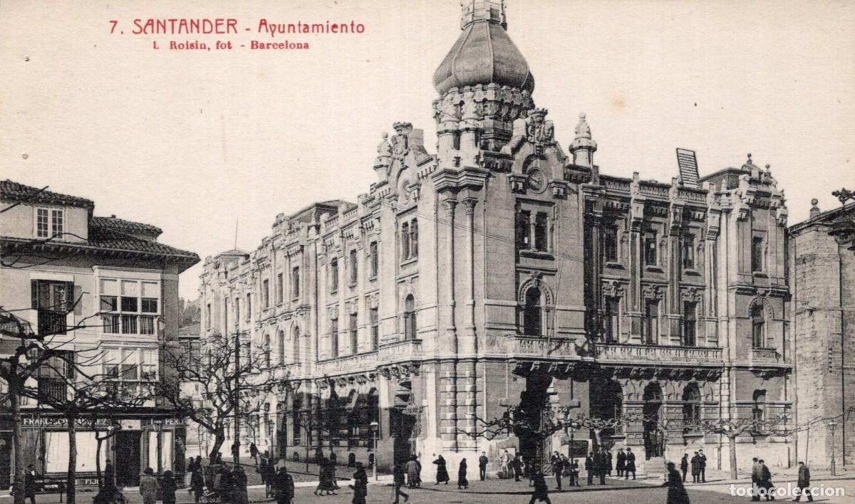 Postales: SANTANDER. AYUNTAMIENTO - Foto 1