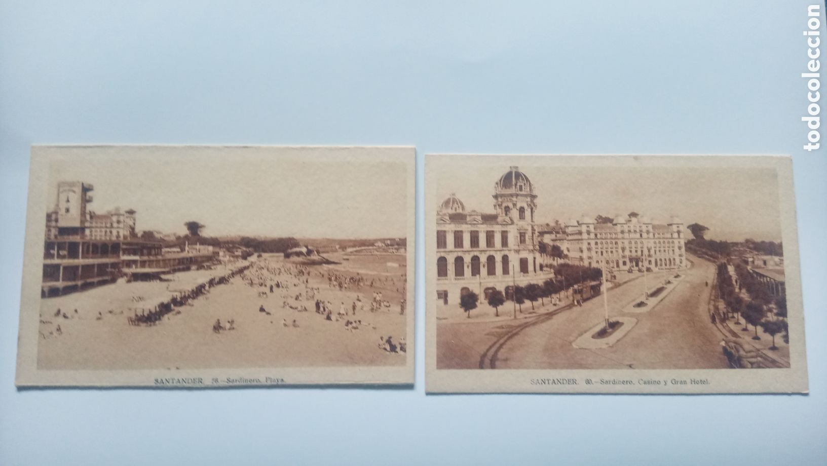 Postales: LOTE DE 8 POSTALES SANTANDER ED. M. ARRIBAS - Foto 2
