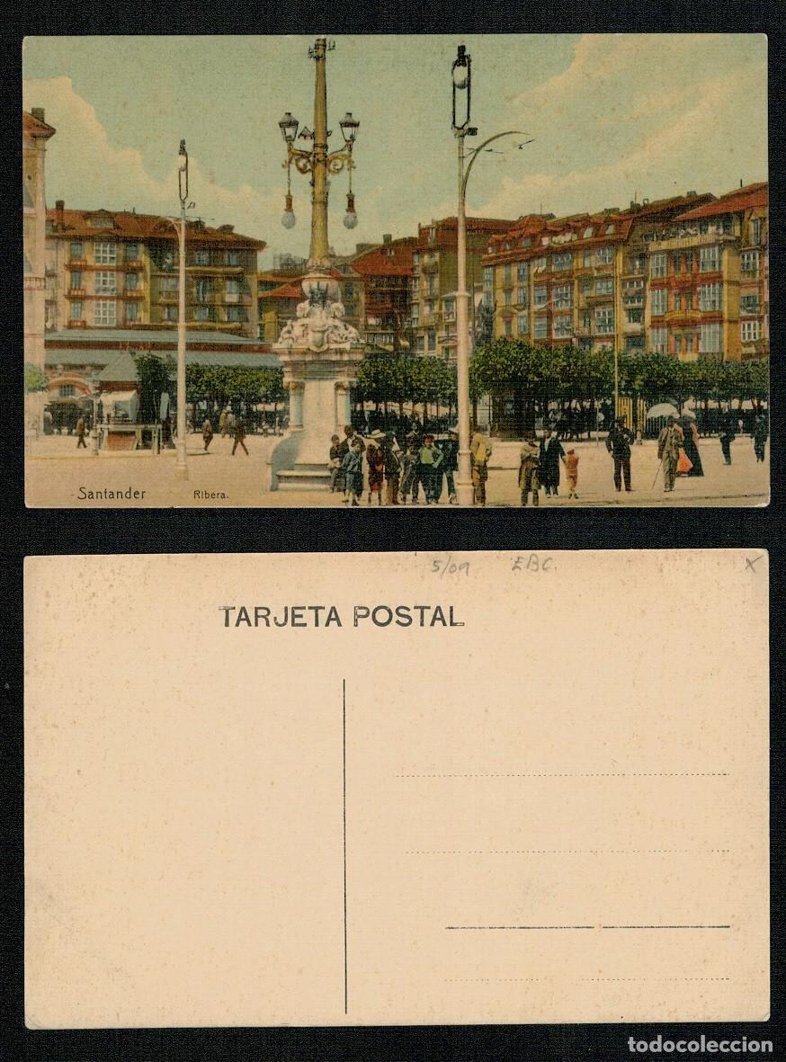 Postales: Postal de SANTANDER. Ribera. - Foto 1