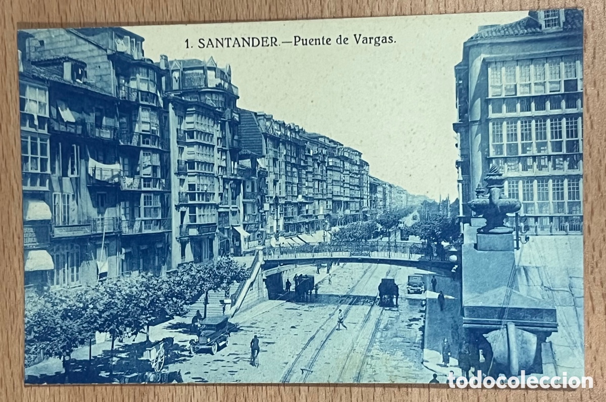 Postales: POSTAL: SANTANDER 1 - PUENTE DE VARGAS. sin circular - Foto 1