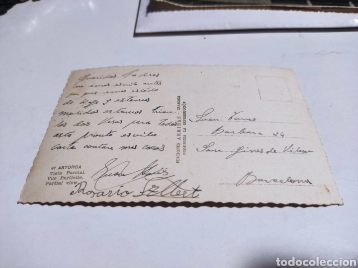 Postales: Postal antigua Astorga - Foto 2