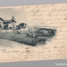 Cartoline: TARJETA POSTAL SANTANDER BAÑOS DEL SARDINERO Nº 296. HAUSER Y MENET AÑO 1902