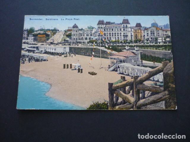 Postales: SANTANDER SARDINERO LA PLAYA REAL - Foto 1