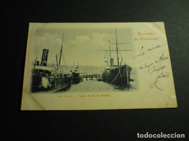 Postales: SANTANDER CUARTO MUELLE DE MALIA&Ntilde;O - Foto 1