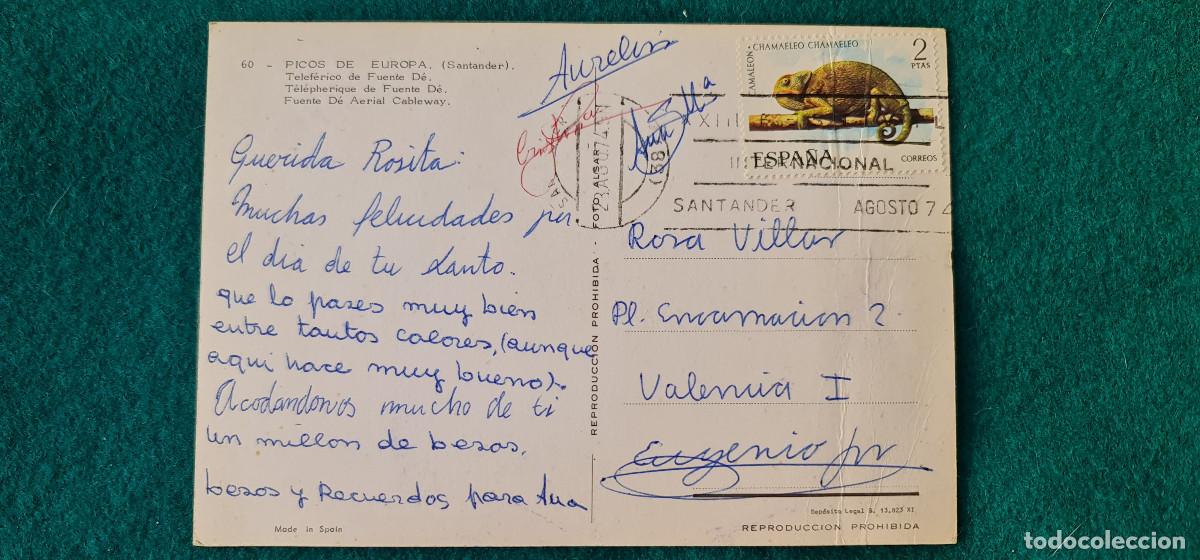 Postales: POSTAL SANTANDER - PICOS DE EUROPA - Foto 2