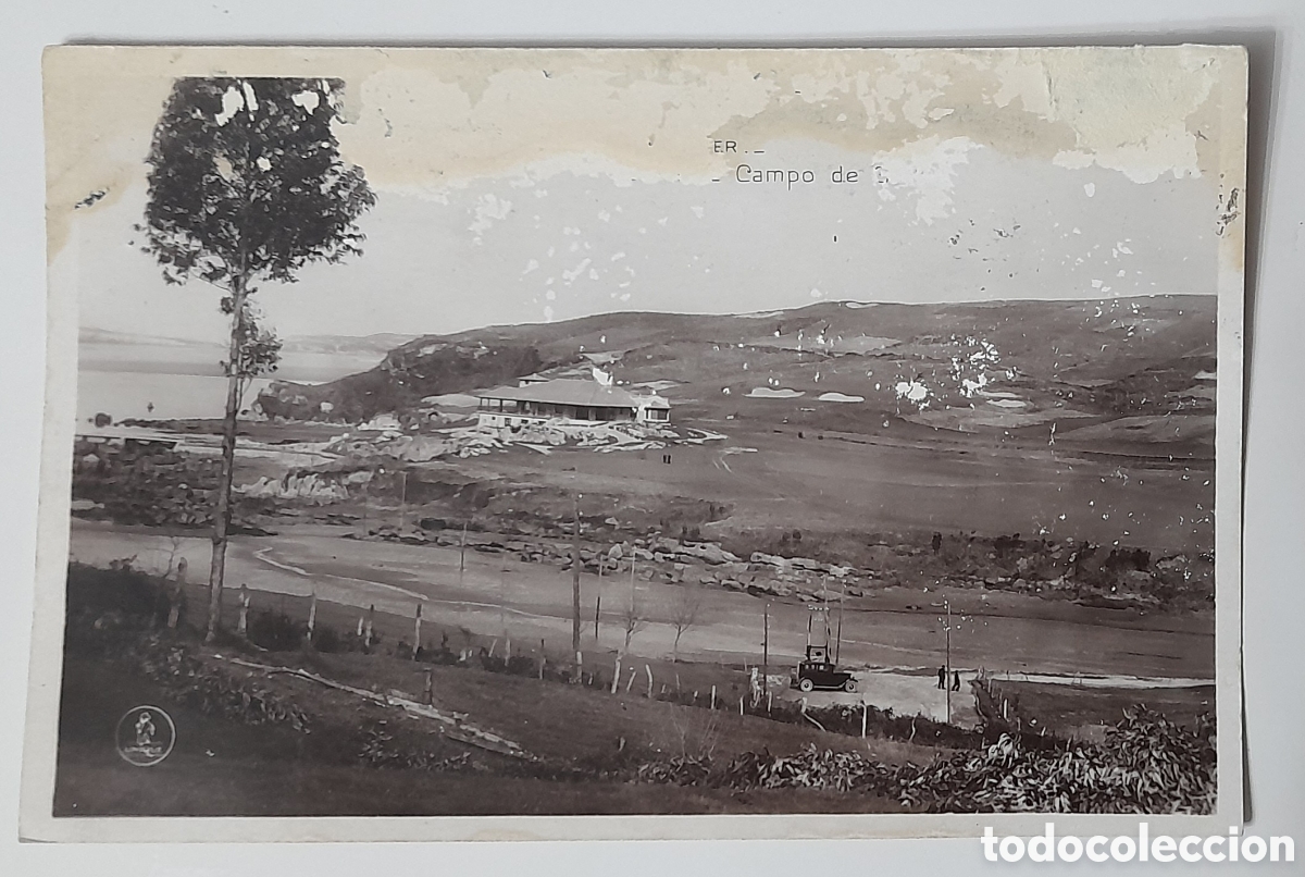 Postales: SANTANDER. Pedre&ntilde;a. Campo de golf. UNIQUE. Circa: 1940 - Foto 1