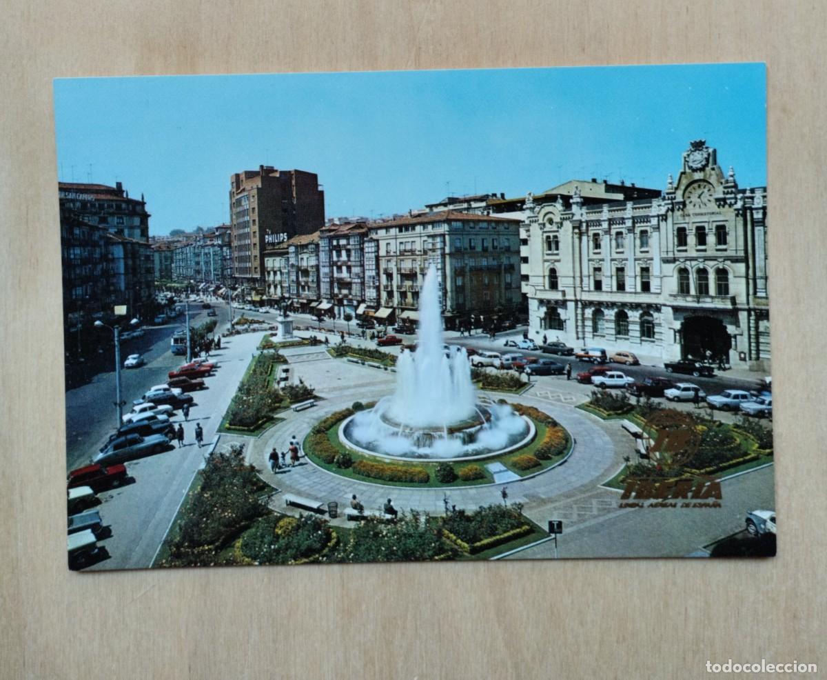 Postales: Postal de Santander: Plaza del General&iacute;simo. Postal Iberia - Foto 1