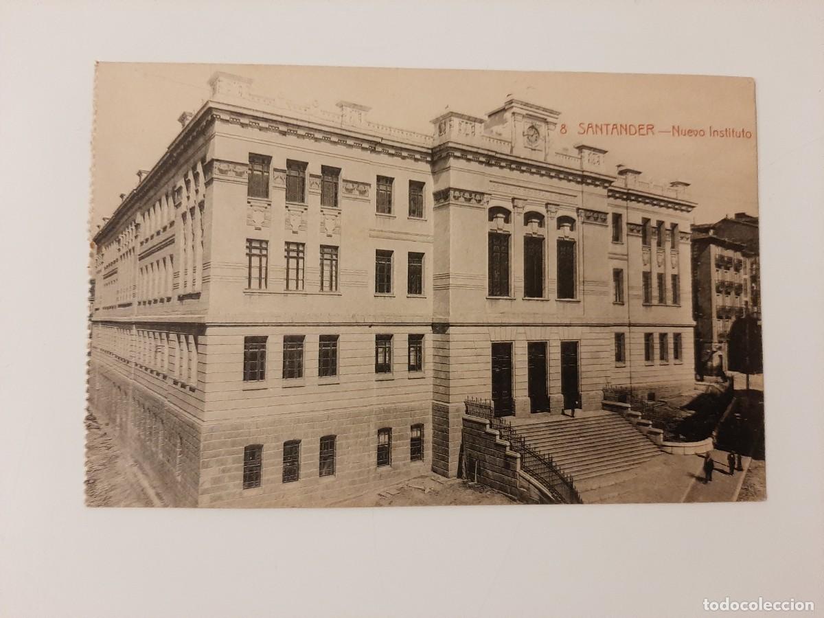 Postales: POSTAL SANTANDER NUEVO INSTITUTO. SIN CIRCULAR. - Foto 1