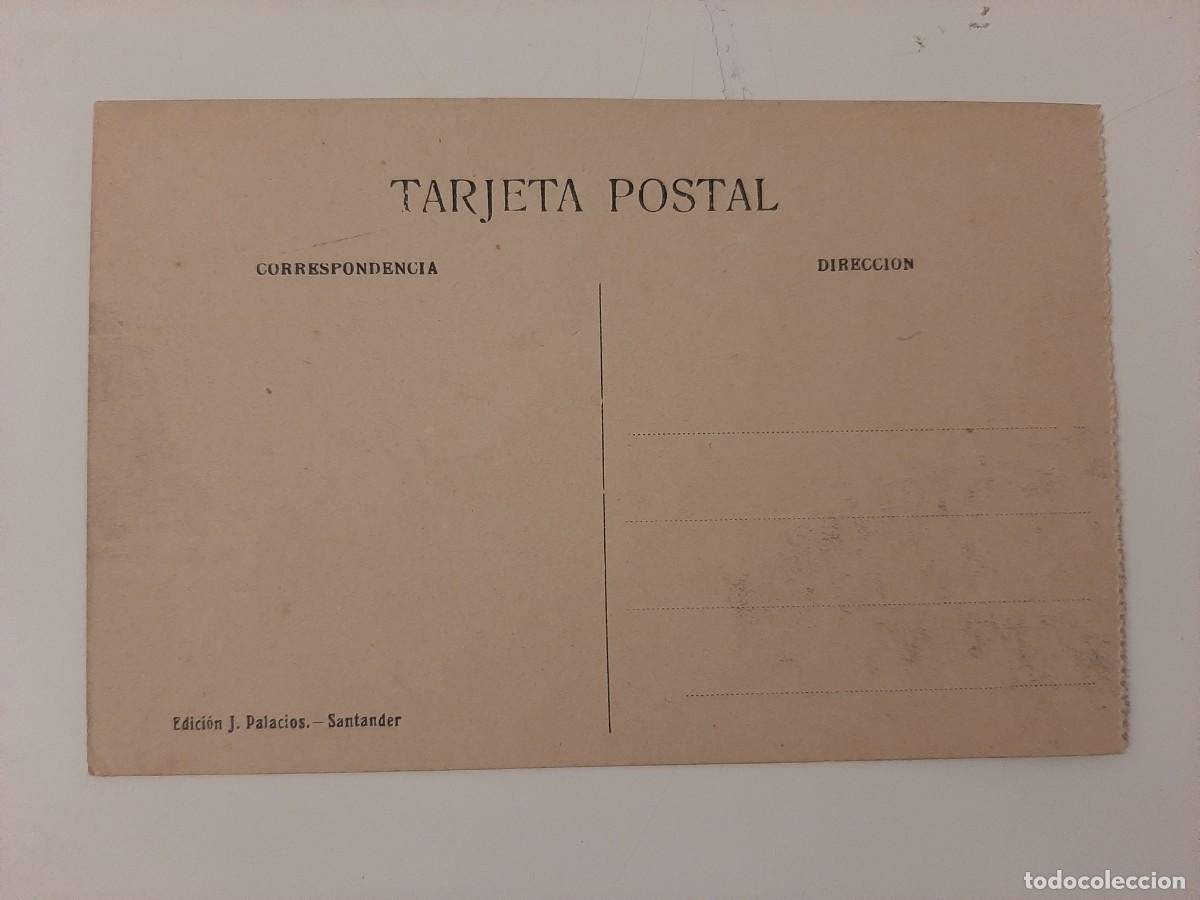 Postales: POSTAL SANTANDER TORPEDERO EN EL DIQUE. SIN CIRCULAR. - Foto 2