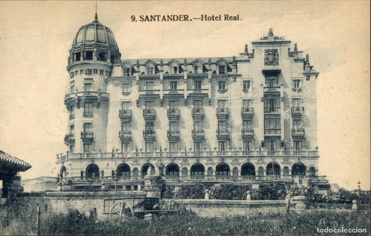 Postales: Santander - J. Palacios - Hotel real - Foto 1