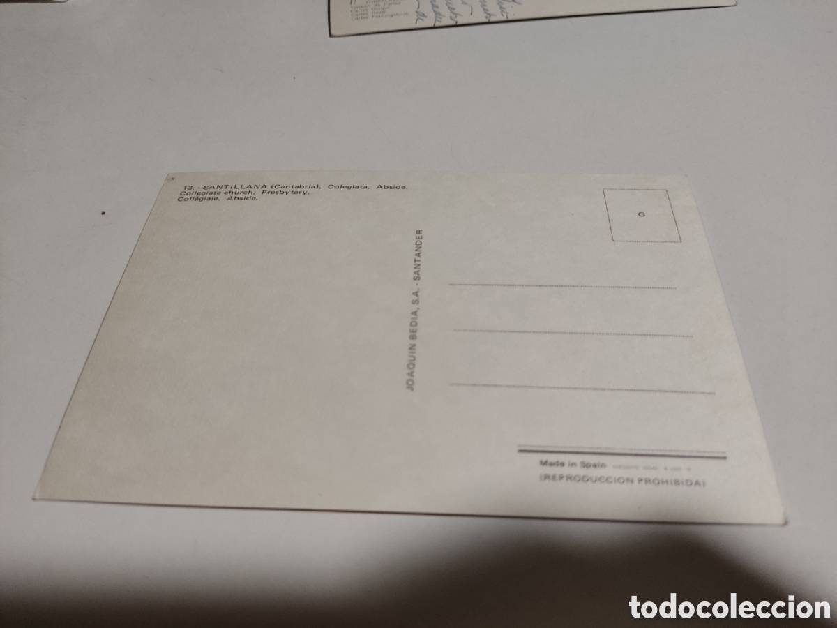 Postales: Postal Santillana - Foto 2