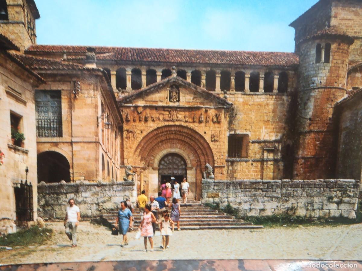 Postales: SANTILLANA DEL MAR - LA COLEGIATA - Foto 1