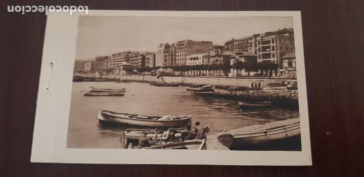 Postales: SANTANDER,CALLE DE CASTELAR Y DARSENA DE MOLNEDO - Foto 1