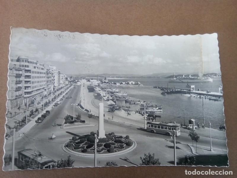 Postales: SANTANDER , POSTAL ANTIGUA ANIMADA , BLANCO Y NEGRO - Foto 1