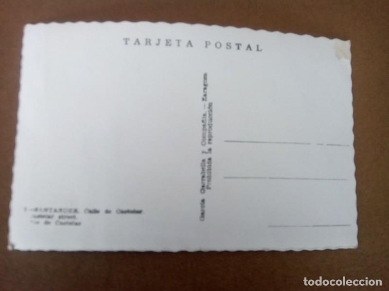 Postales: SANTANDER , POSTAL ANTIGUA ANIMADA , BLANCO Y NEGRO - Foto 3