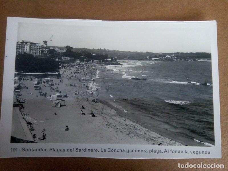 Postales: SANTANDER , POSTAL ANTIGUA ANIMADA , BLANCO Y NEGRO - Foto 3