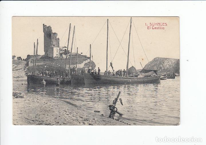 Postales: SUANCES (CANTABRIA).- EL CASTILLO - Foto 1