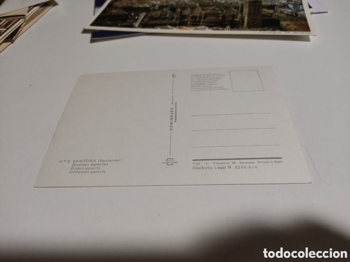 Postales: Postal Santo&ntilde;a - Foto 2