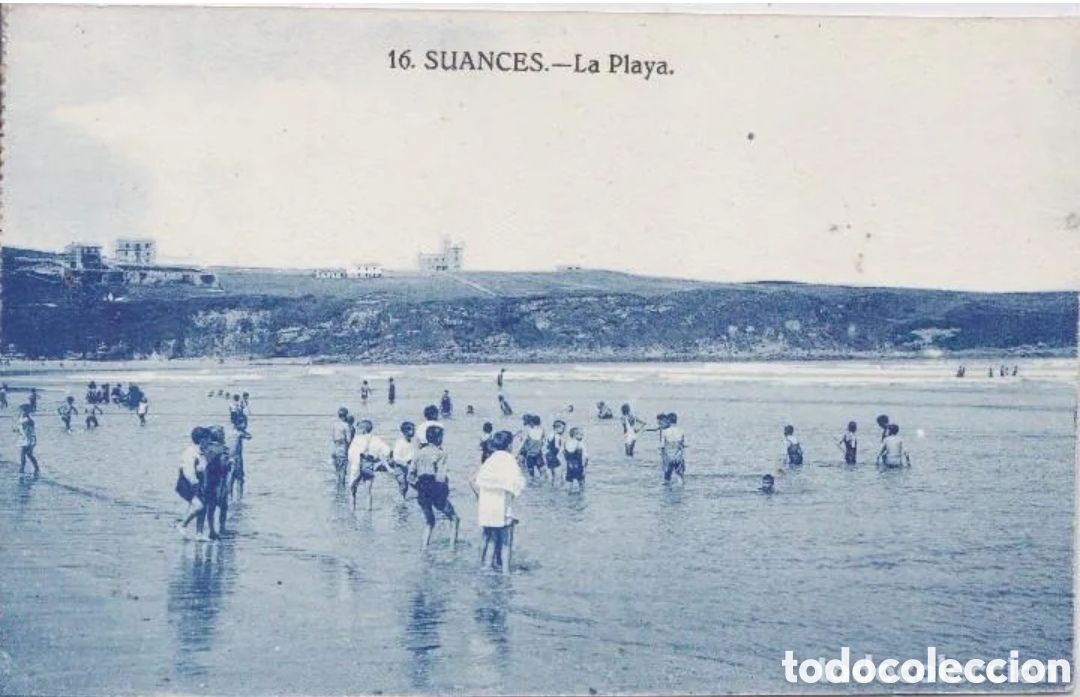 Postales: SUANCES (SANTANDER) - LA PLAYA - EDICIONES ACACIO - Foto 1