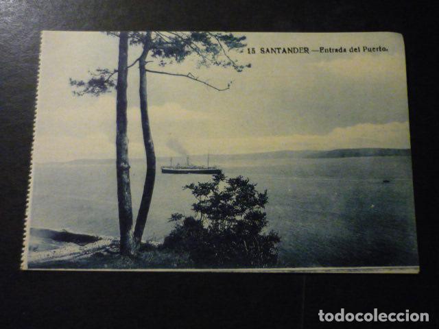 Postales: SANTANDER ENTRADA DEL PUERTO - Foto 1