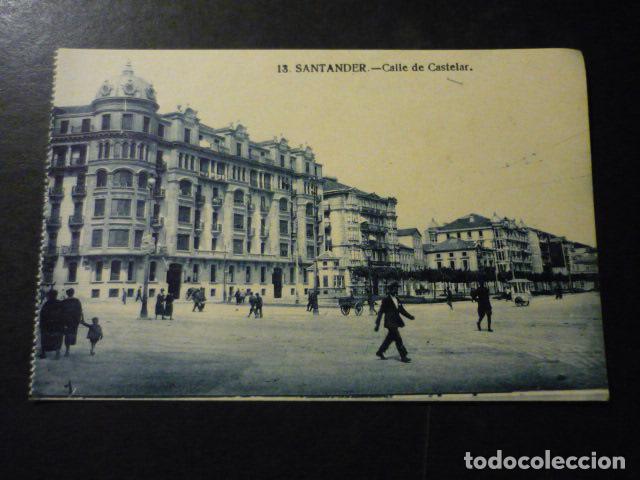 Postales: SANTANDER CALLE DE CASTELAR - Foto 1