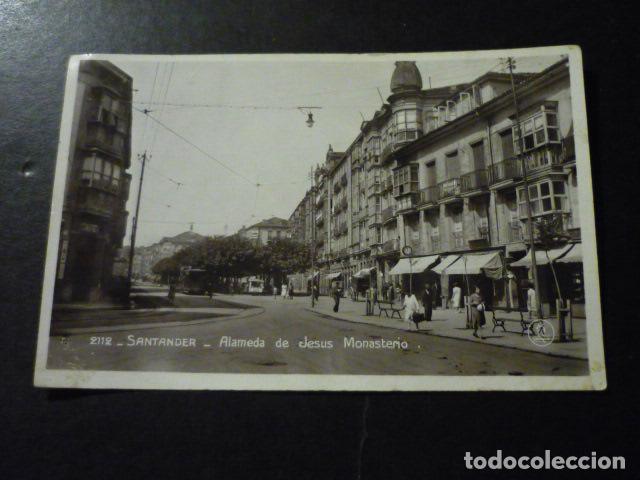 Postales: SANTANDER ALAMEDA DE JESUS MONASTERIO - Foto 1