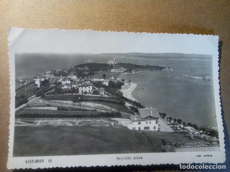 Postales: SANTANDER , POSTAL ANTIGUA ANIMADA , BLANCO Y NEGRO , - Foto 2