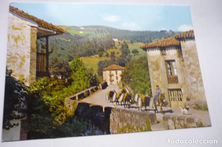 Postales: postal llerana-el lechero - Foto 1
