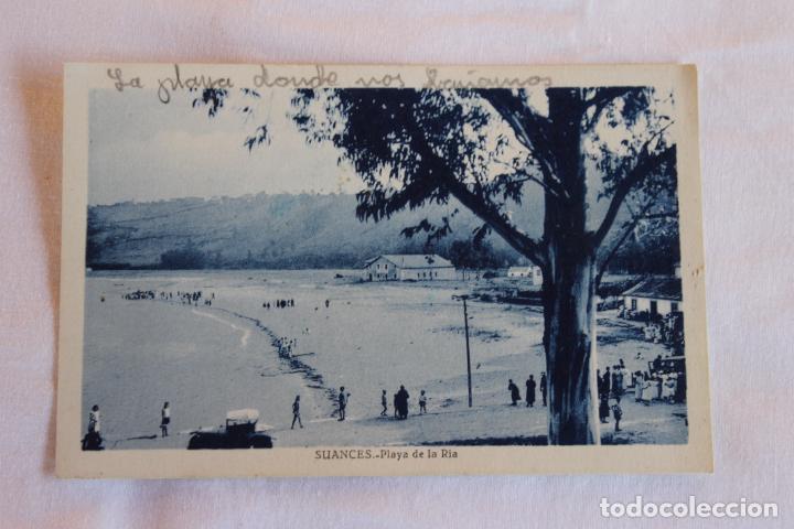 Postales: SUANCES PLAYA DE LA RIA CANTABRIA - Foto 1