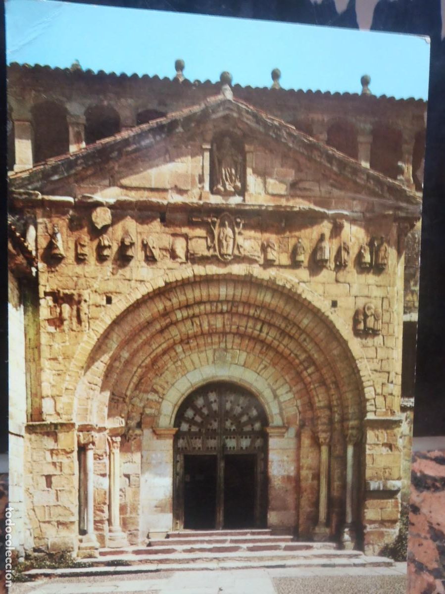 Postales: SANTILLANA DEL MAR - COLEGIATA - Foto 1