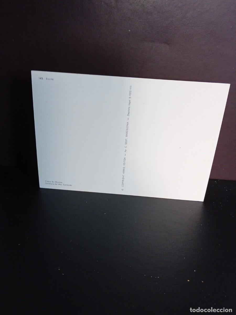 Postales: P1267 Postal 143 Bisonte.Verrier Edt. - Foto 2