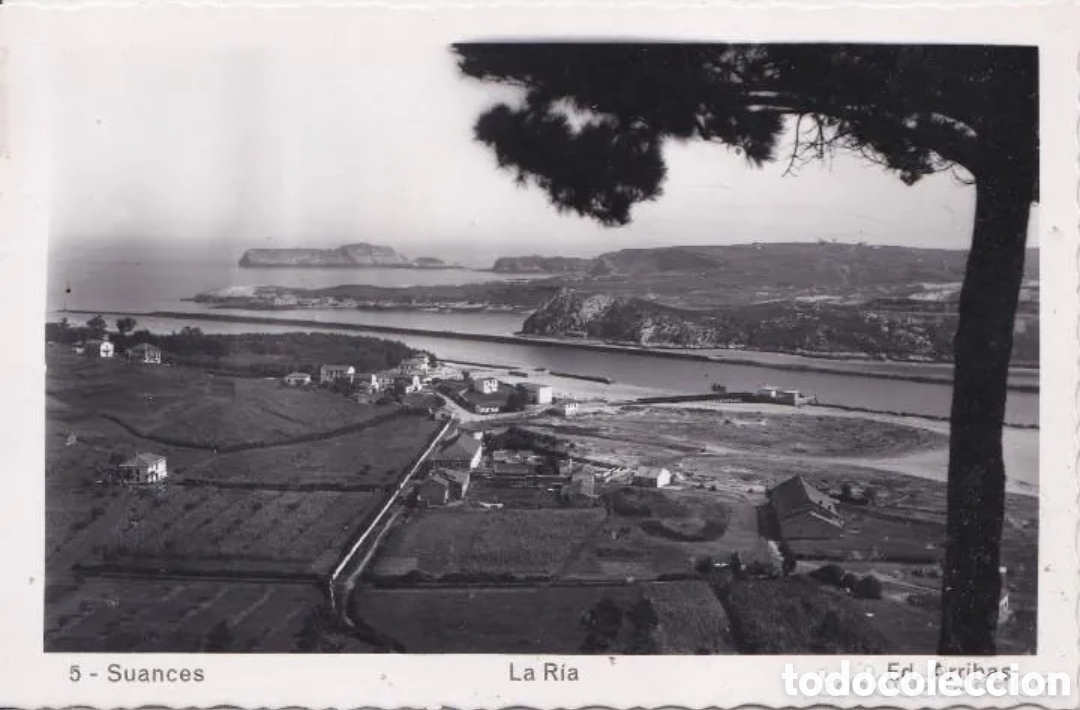 Postales: SUANCES (SANTANDER) - LA R&Iacute;A - ED. ARRIBAS - Foto 1