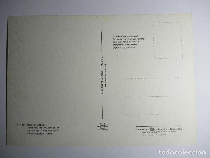 Postales: Santander - D&aacute;rsena de Puertochico - Foto 2