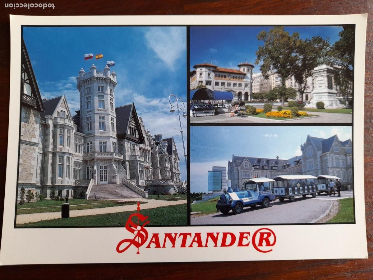 Postales: Una postal colaig im&aacute;genes vintage edificios y litoral de Santander 4 tarjetas a elegir - Foto 3