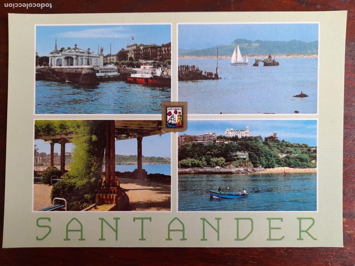 Postales: Una postal colaig im&aacute;genes vintage edificios y litoral de Santander 4 tarjetas a elegir - Foto 4