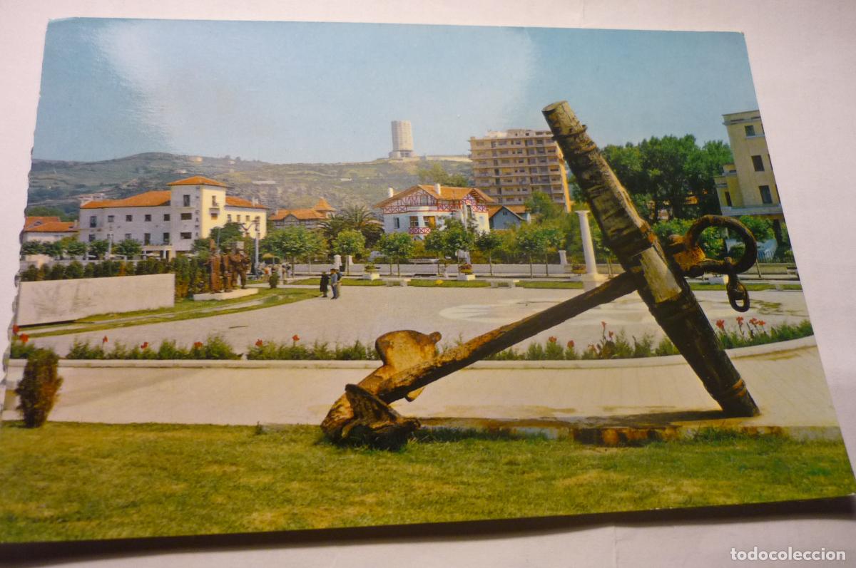Postales: postal laredo.-jardines circulada - Foto 1