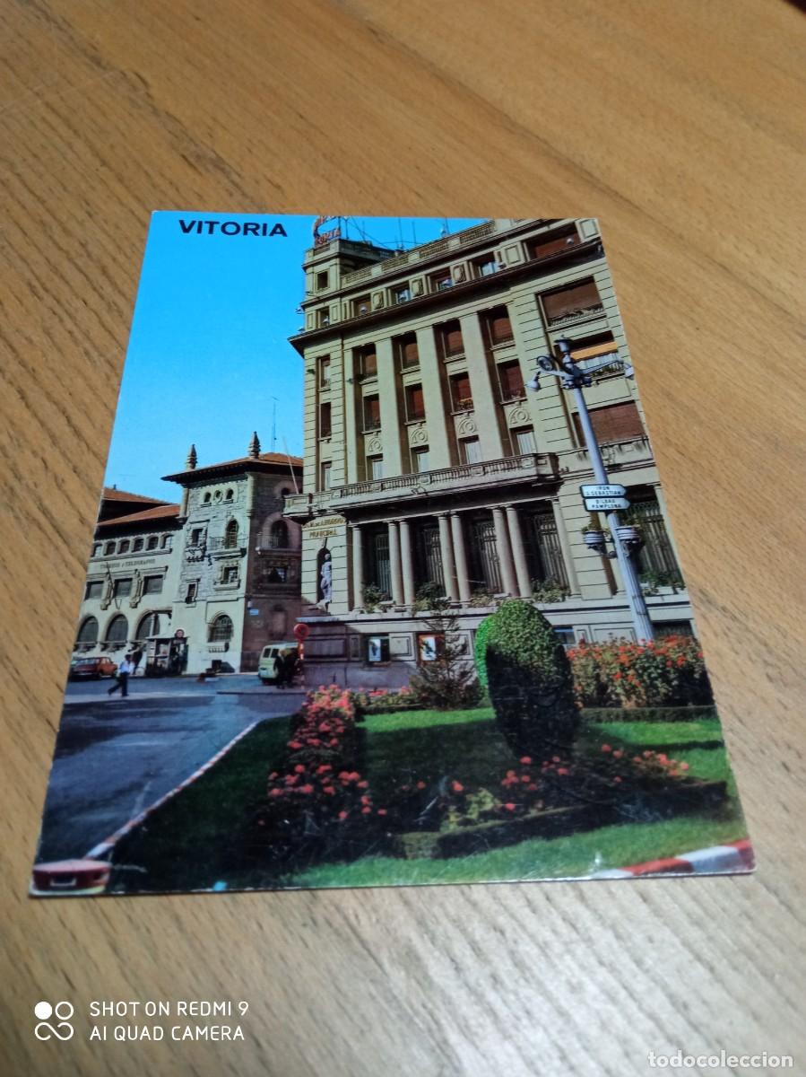 Postales: Vitoria Calle Postas a&ntilde;o 1970 - Foto 1