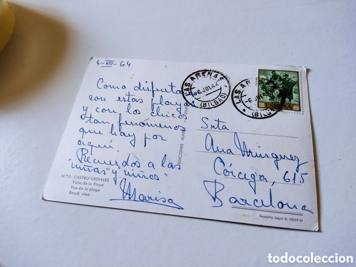 Postales: Postal Castro Urdiales - Foto 2