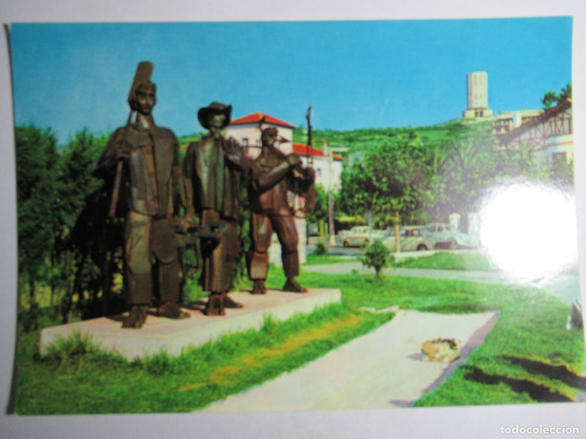 Postales: Laredo - Monumento a los Pescadores - Foto 1