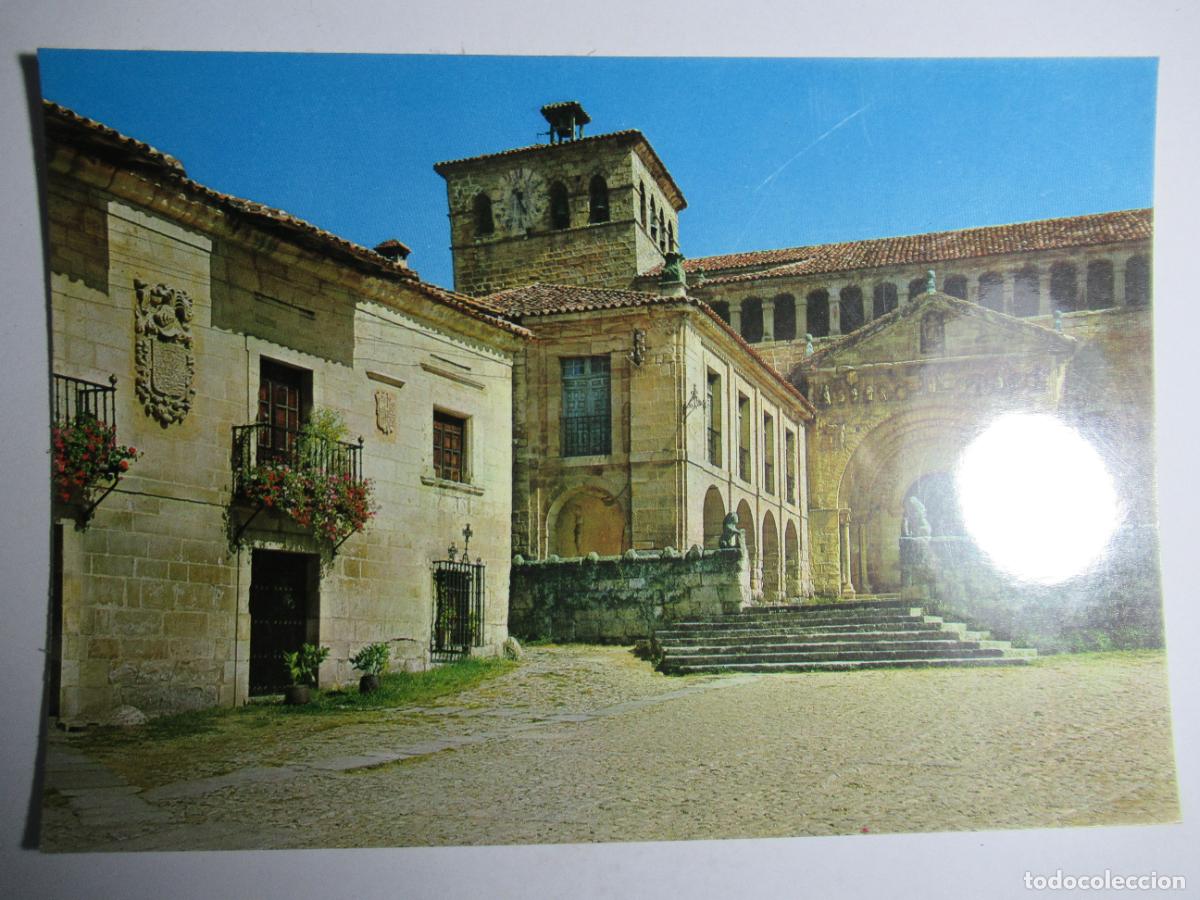 Postales: Santillana del Mar - La Colegiata - Foto 1