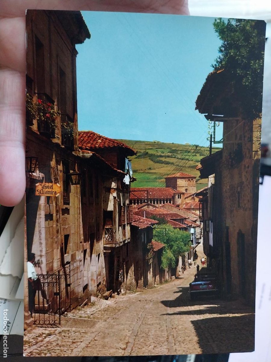 Postales: SANTILLANA MAR CALLE CANTON ED ALARDE 2 - Foto 1