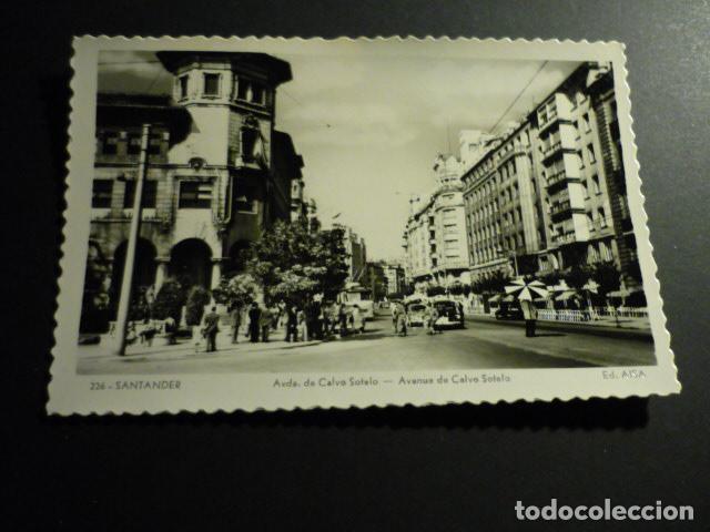 Postales: SANTANDER AVENIDA CALVO SOTELO - Foto 1