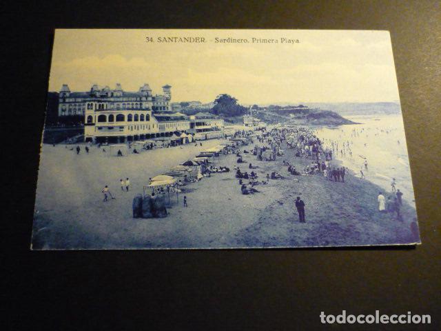 Postales: SANTANDER SARDINERO PRIMERA PLAYA - Foto 1