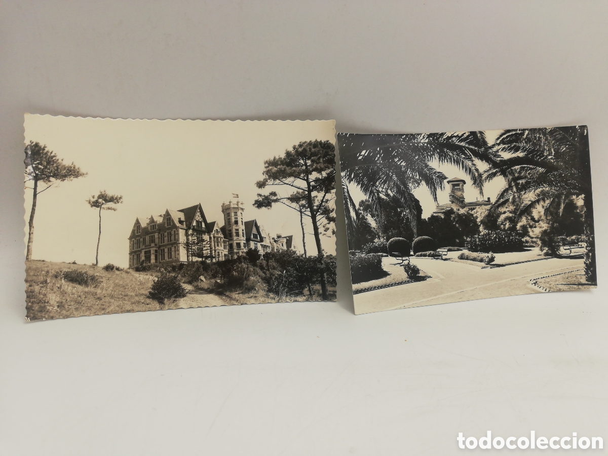 Postales: Dos postales en blanco y negro. - Foto 1