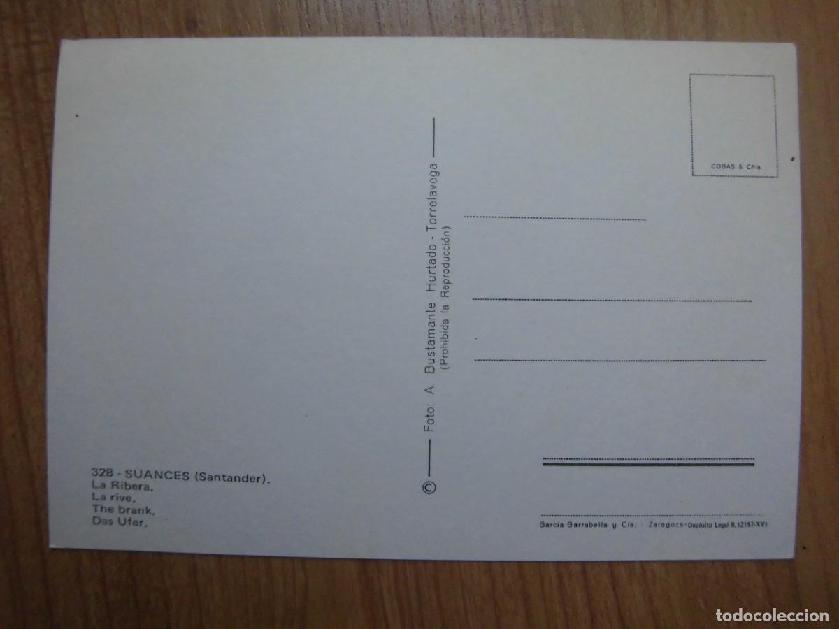 Postales: POSTAL SUANCES SANTANDER LA RIBERA - Foto 2