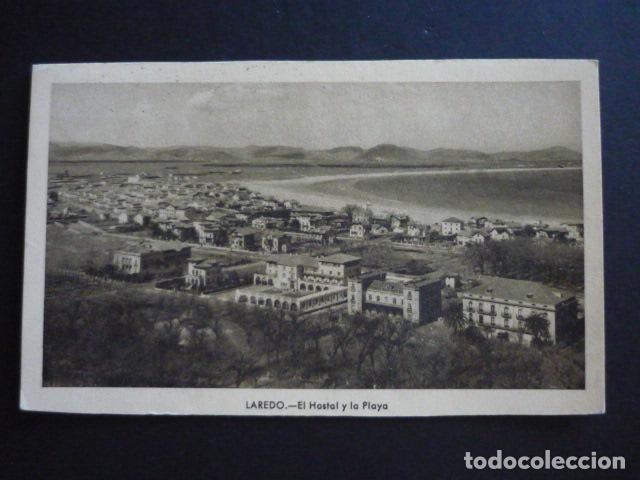 Postales: LAREDO CANTABRIA EL HOSTAL Y LA PLAYA - Foto 1